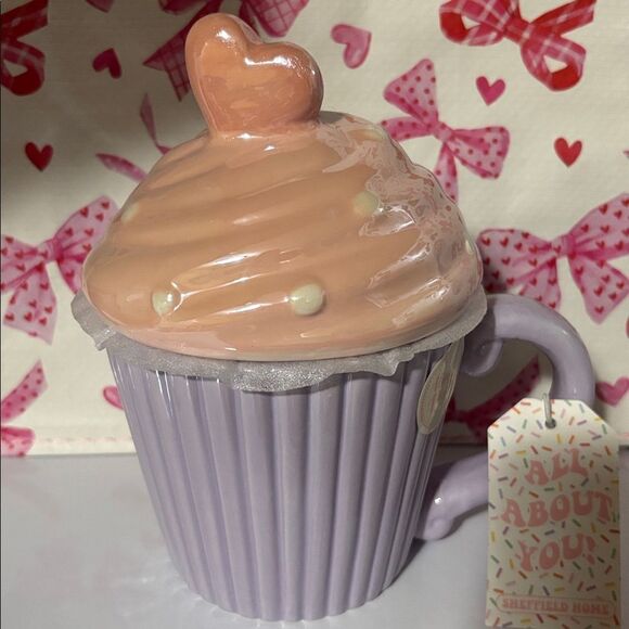Sheffield Other - HEART CUPCAKE MUG